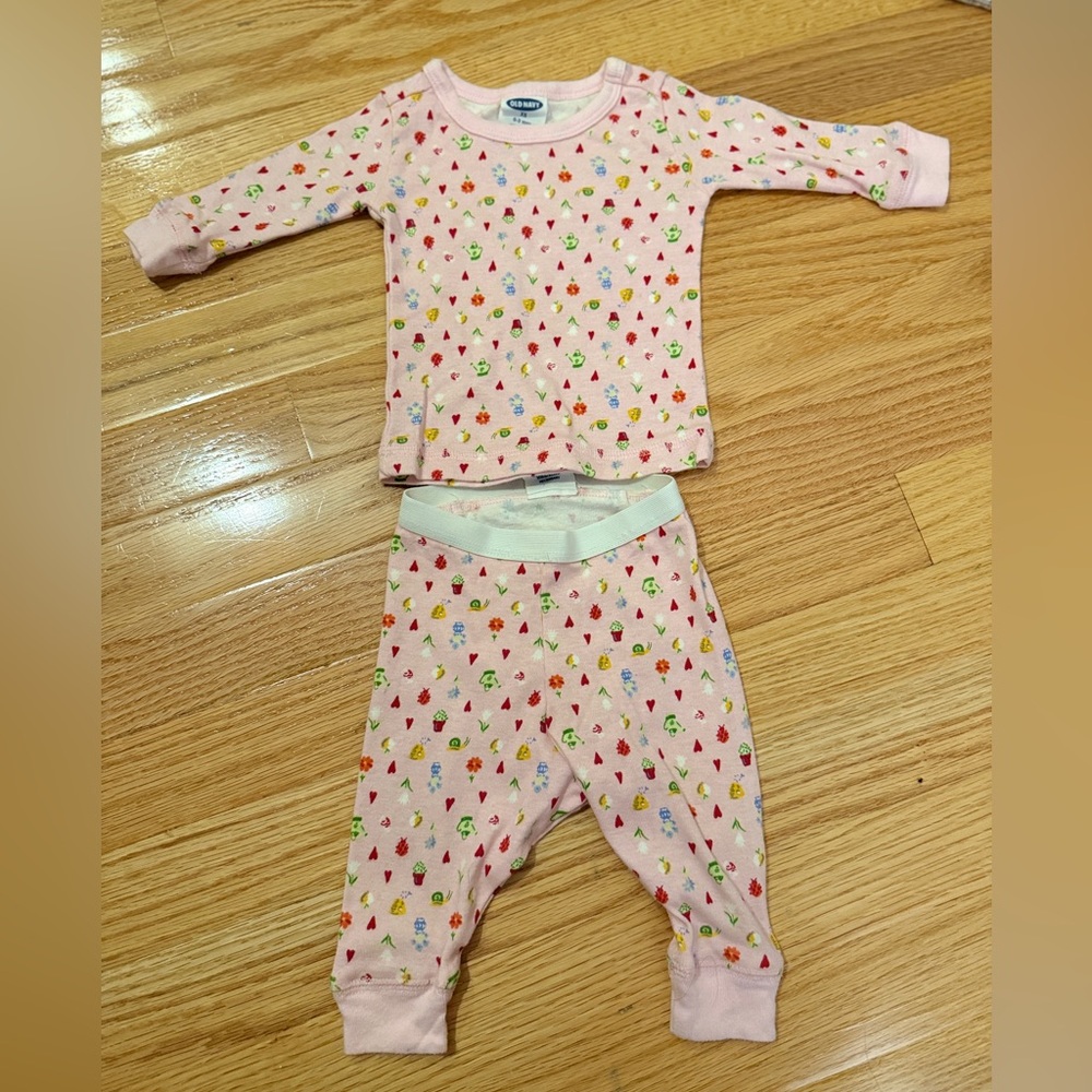Adorable Vintage 90s Baby Pajamas